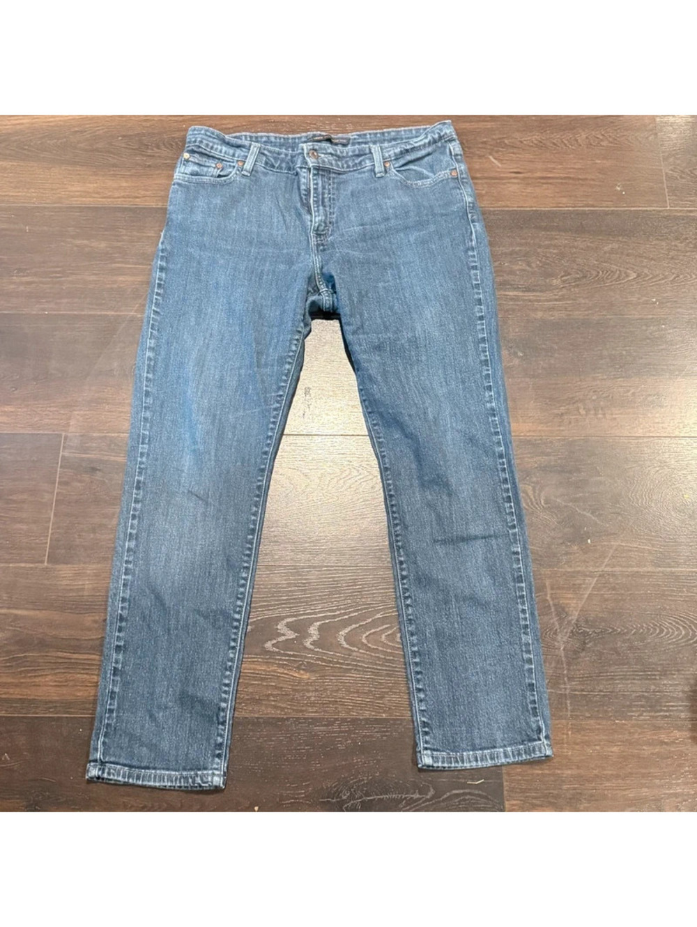 Levi’s Mid Rise Skinny Jeans Size 16M 34x28 1499
